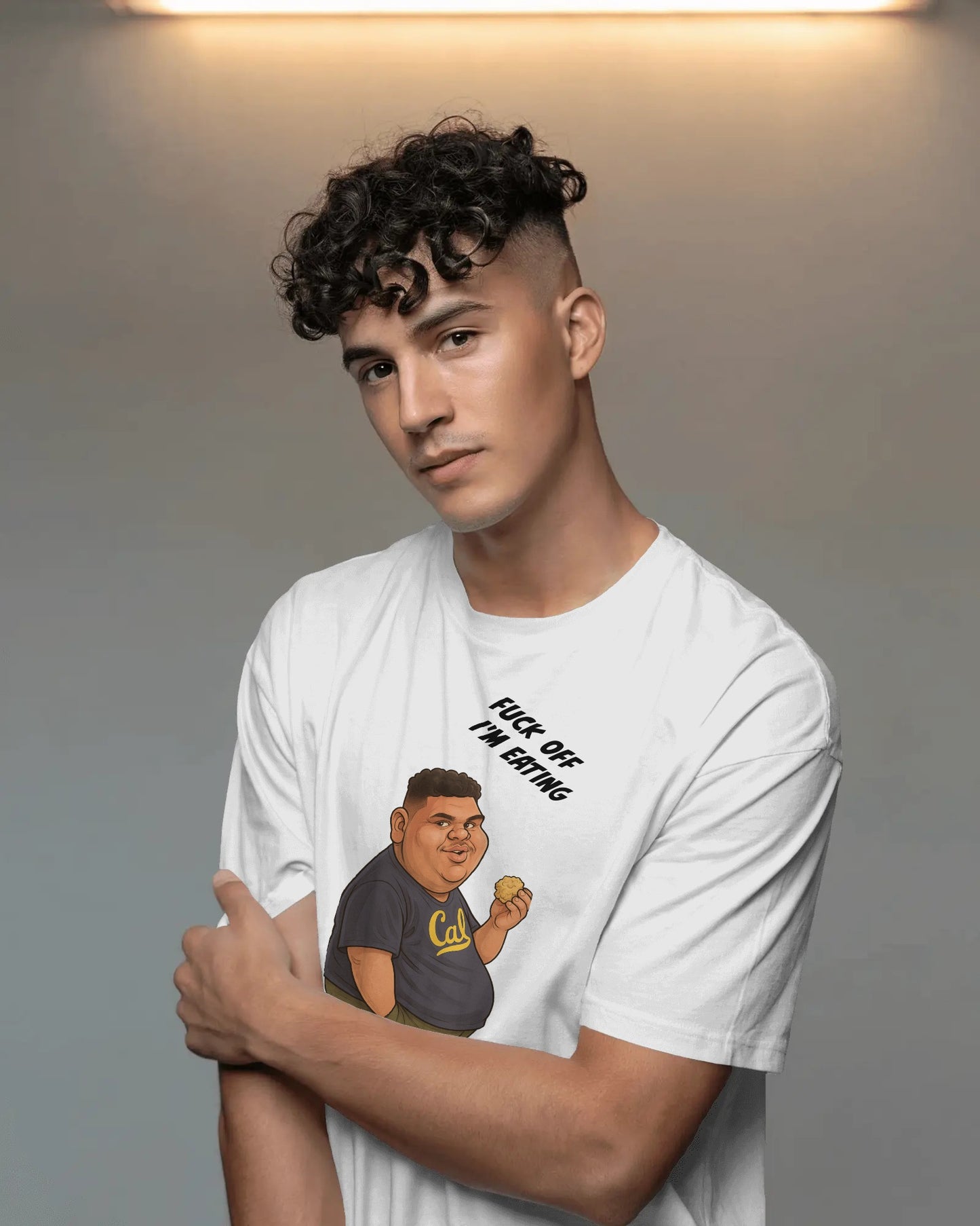 fu*k off, I'm eating funny t shirt harvey price s-xxl
