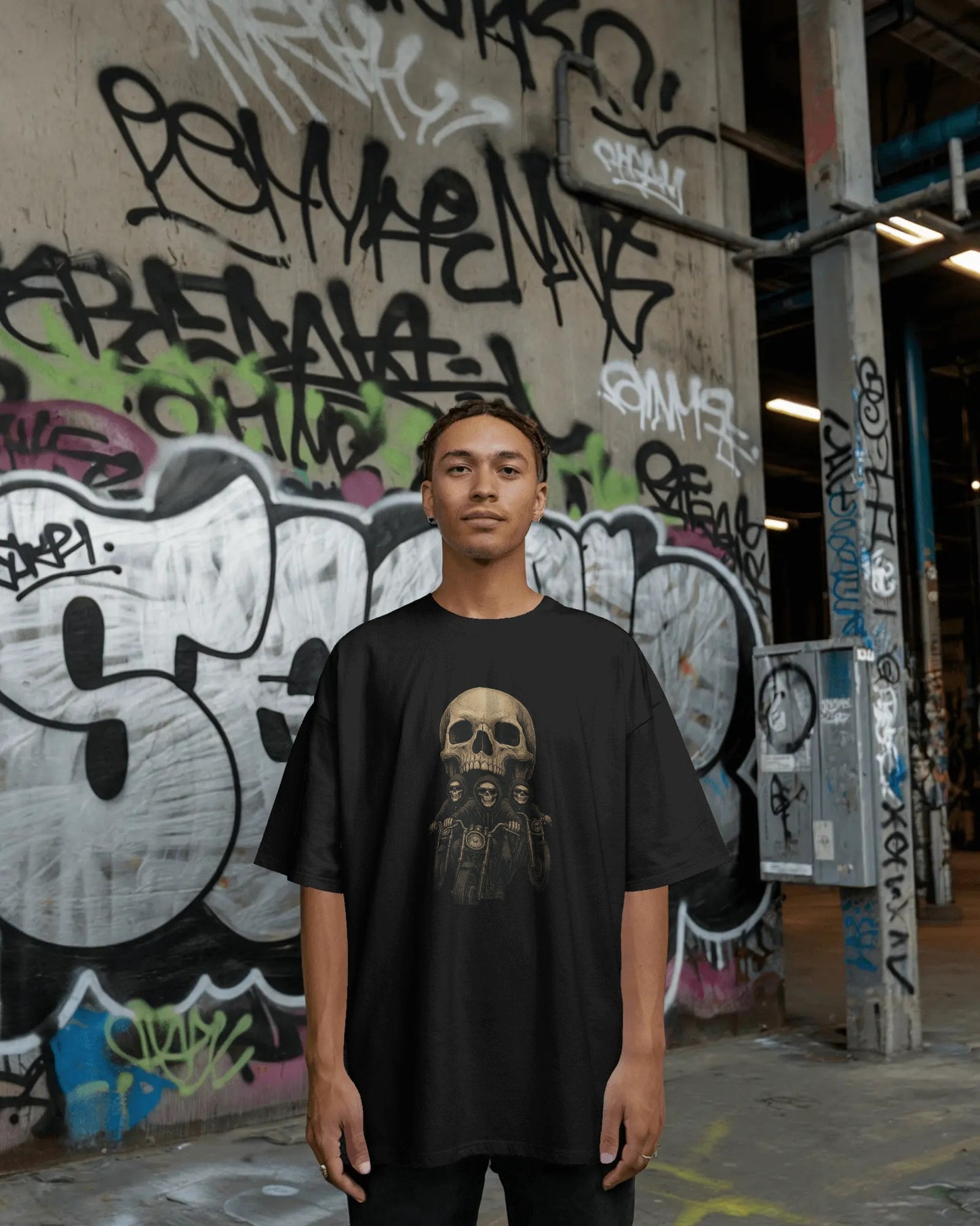 The Reaper Ride – Cuba Prints Vol. 2 T-Shirt streetwear style new design black