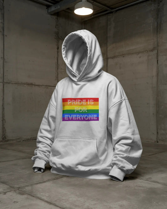Pride Is for Everyone Hoodie One Love, Every Identity, All Year Long S-XXL LGBT