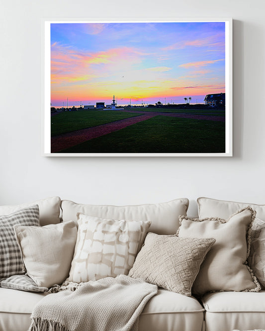"Ayr Sunset" Scotland – Fine Scottish Art Print A6, A4 and A3 available