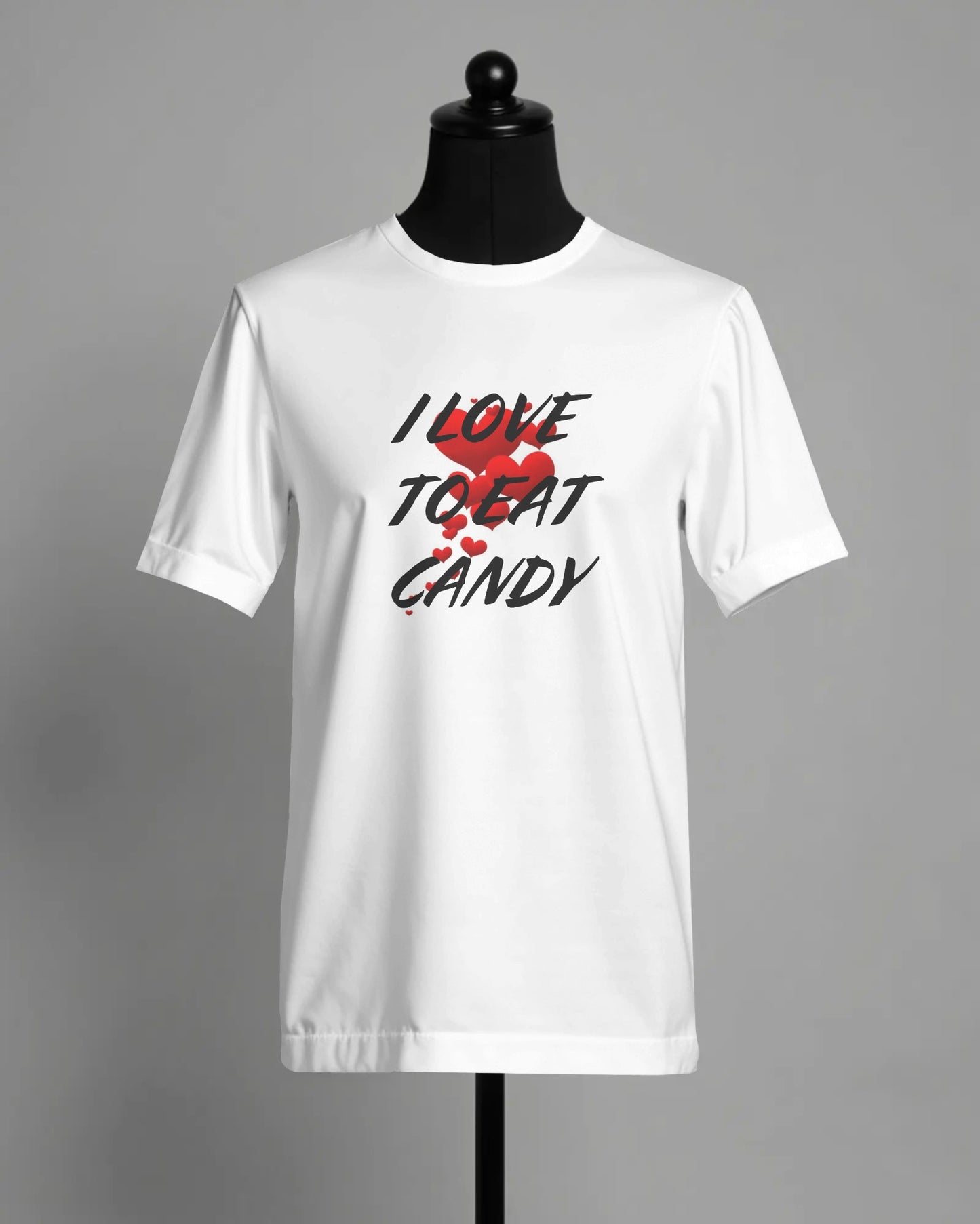 Candy Couples Shirt 'I Love to Eat Candy'