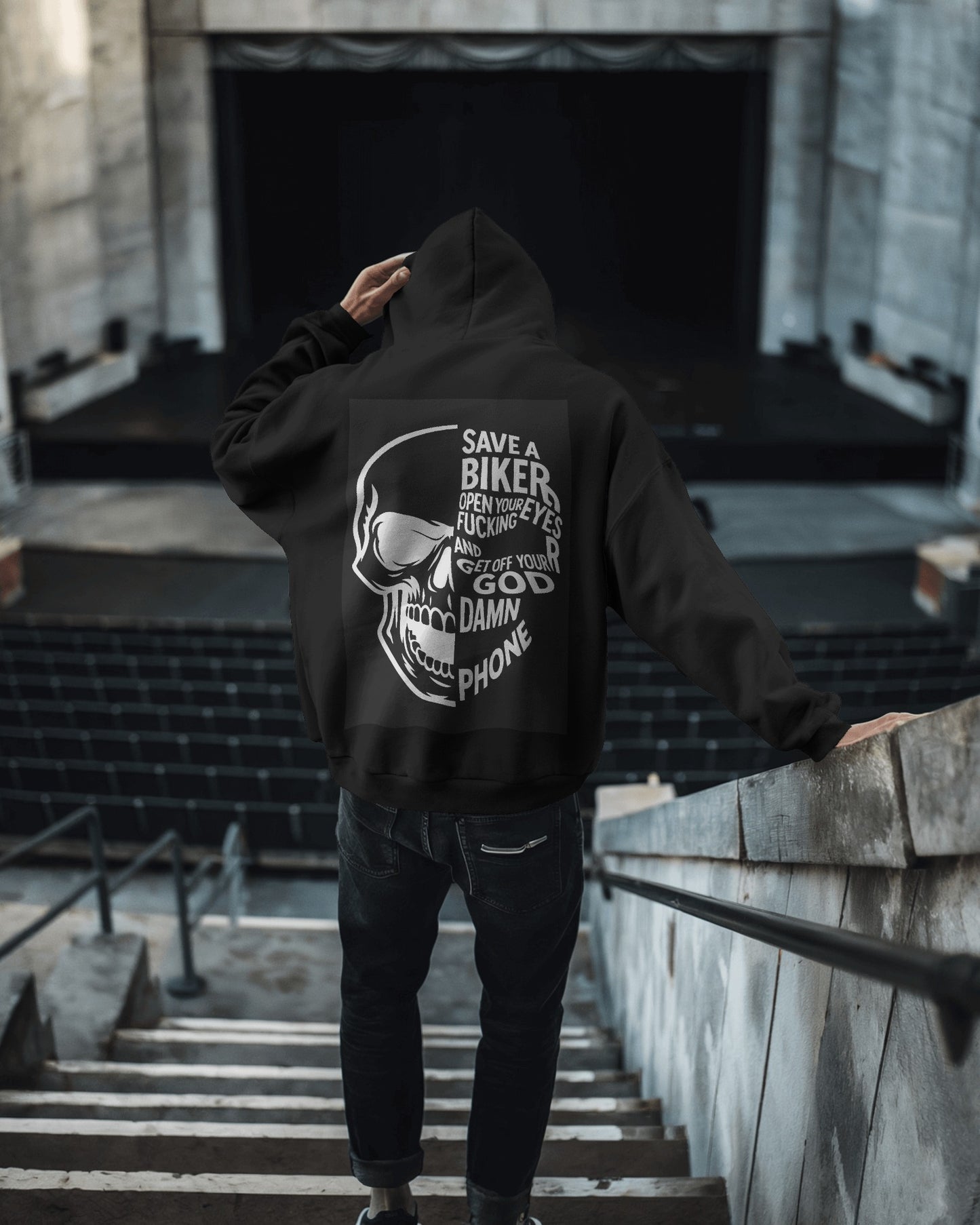 Save A Biker motorcycle motorbike Hoodie, Open your fuc*king eyes..