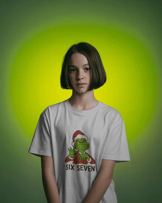 Funny Grinch Christmas T-Shirt | SIX SEVEN 6 7 Graphic Tee | Unisex T XS–XXL