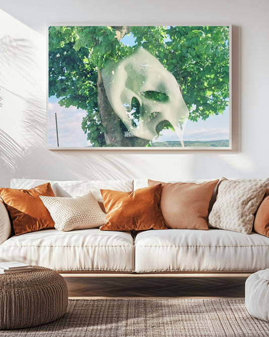 "Whisper in the Trees" scary scream inspired Art Print A6, A4 and A3 available