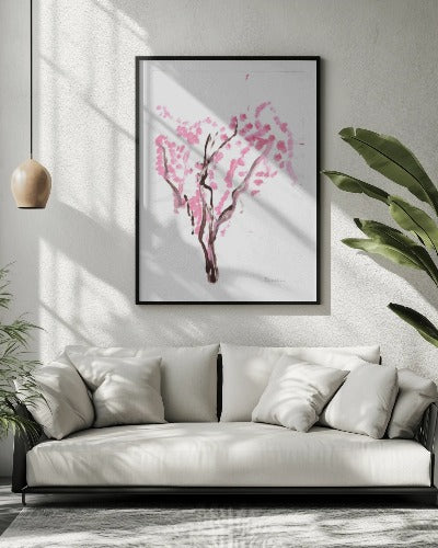 print of painting, Blossom of Memory