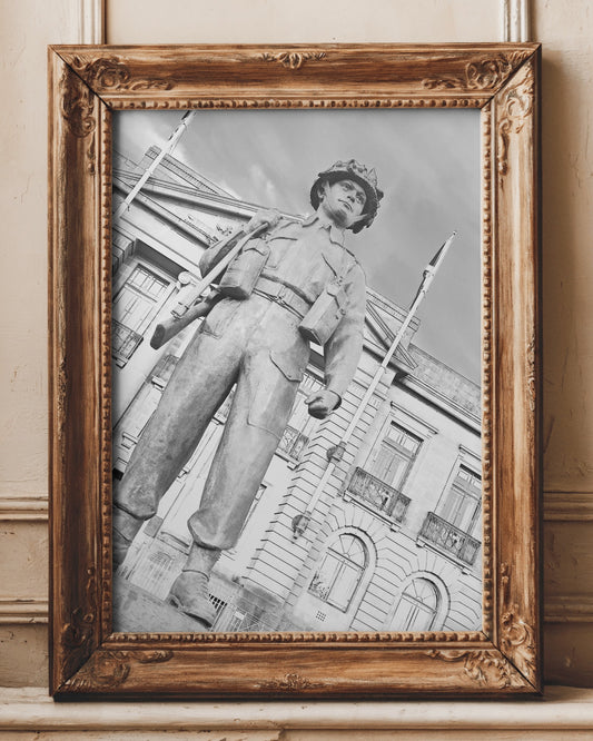 Standing Watch – The Royal Scots Fusiliers Memorial, Ayr” – Fine Art Print