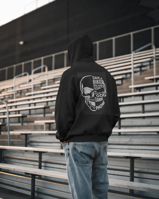 Save A Biker motorcycle motorbike Hoodie, Open your fuc*king eyes..