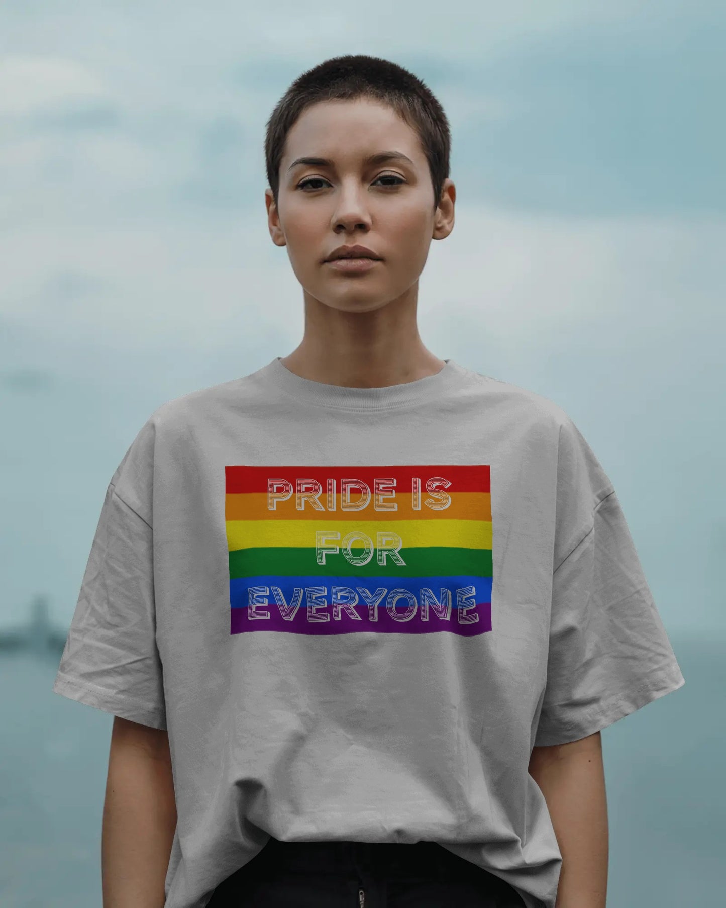 Pride Is for Everyone T-Shirt – Every Voice Deserves to Be Heard xs-xxl LGBT