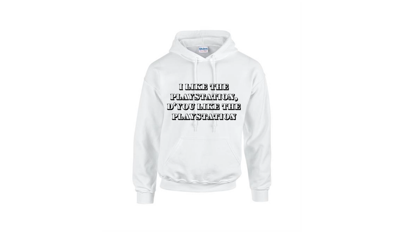 still game inspired "I Like the PlayStation" Hoodie