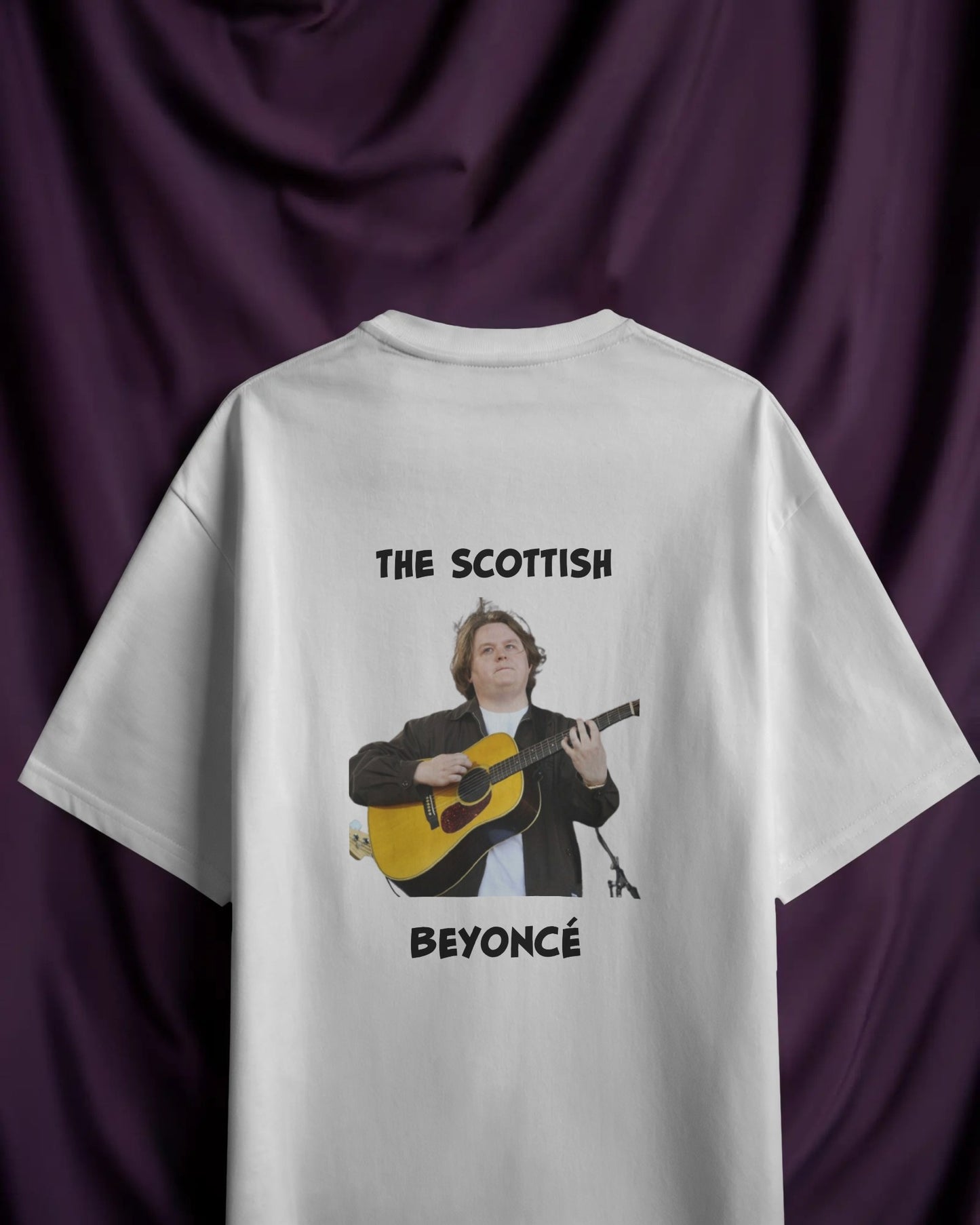 Lewis Capaldi Scottish beyonce T-Shirt – tour 2025 / 25 Black/White