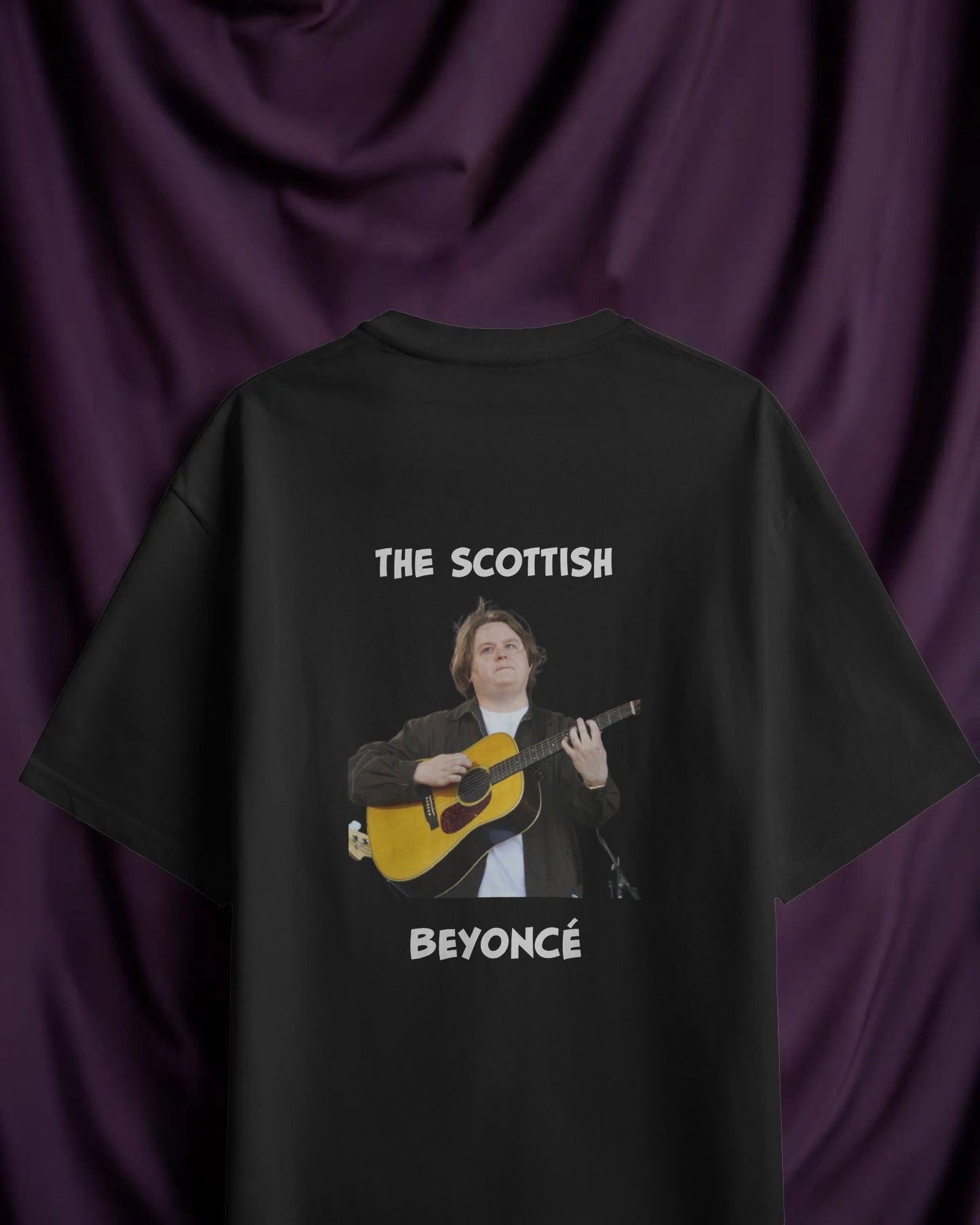 Lewis Capaldi Scottish beyonce T-Shirt – tour 2025 / 25 Black/White